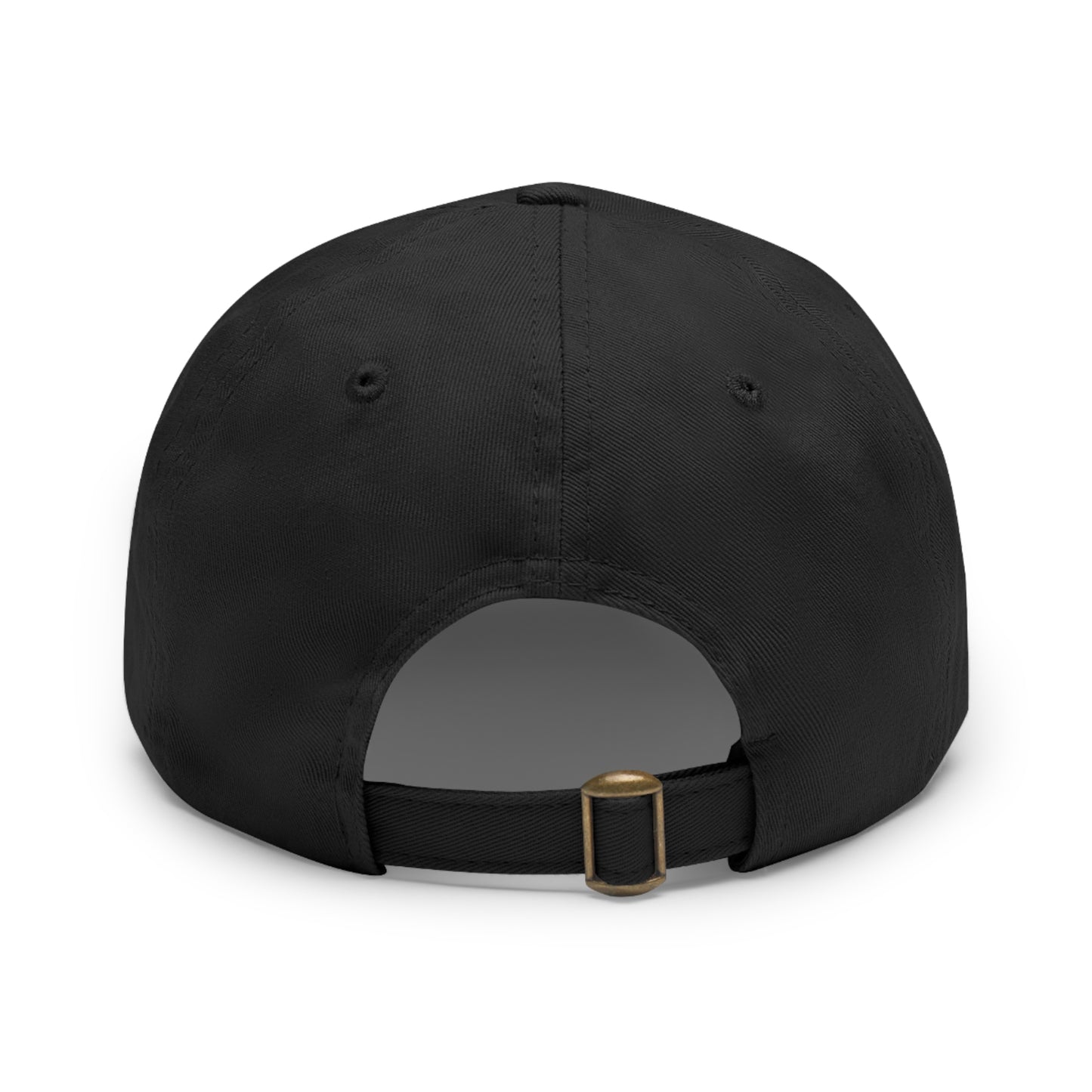 God Links Rainbow Leather Patch Dad Hat - The King of Glory!