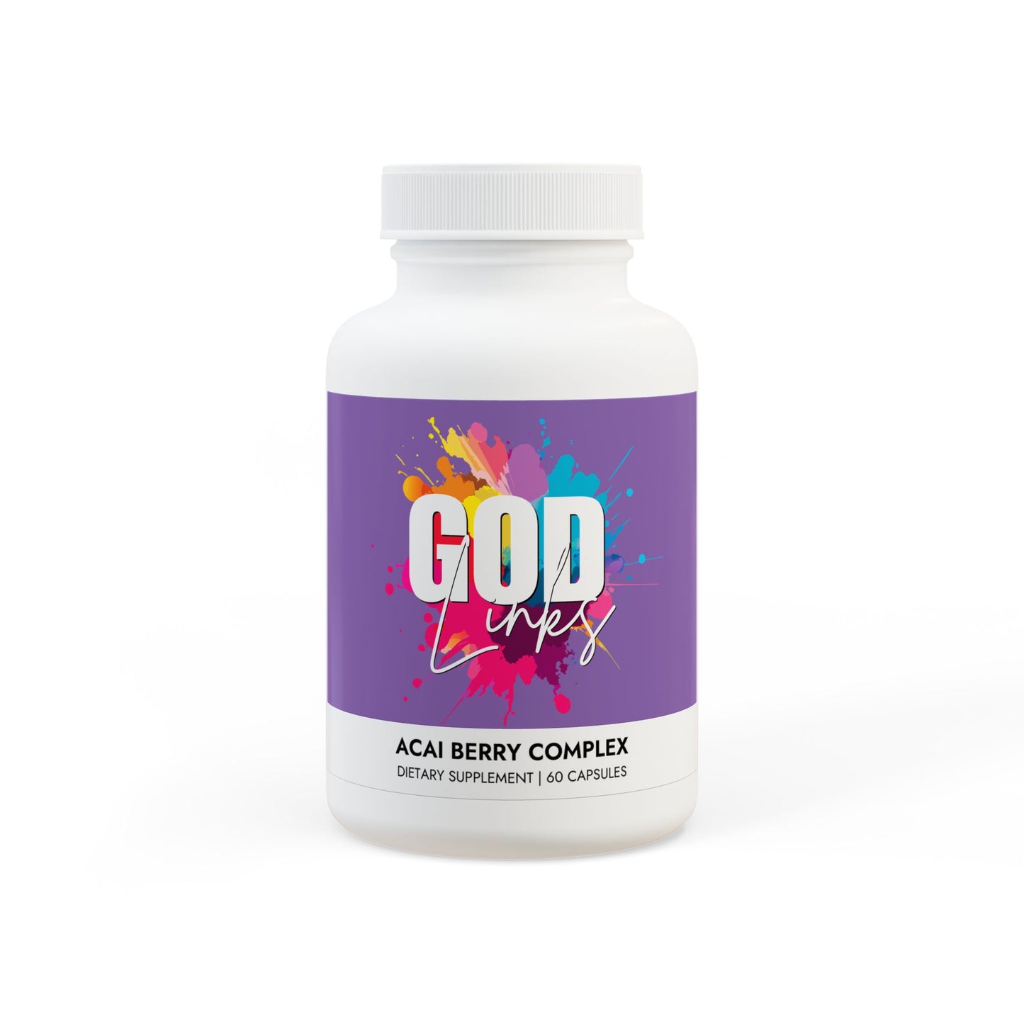 God Links Acai Berry Complex Supplement (60 Capsules)