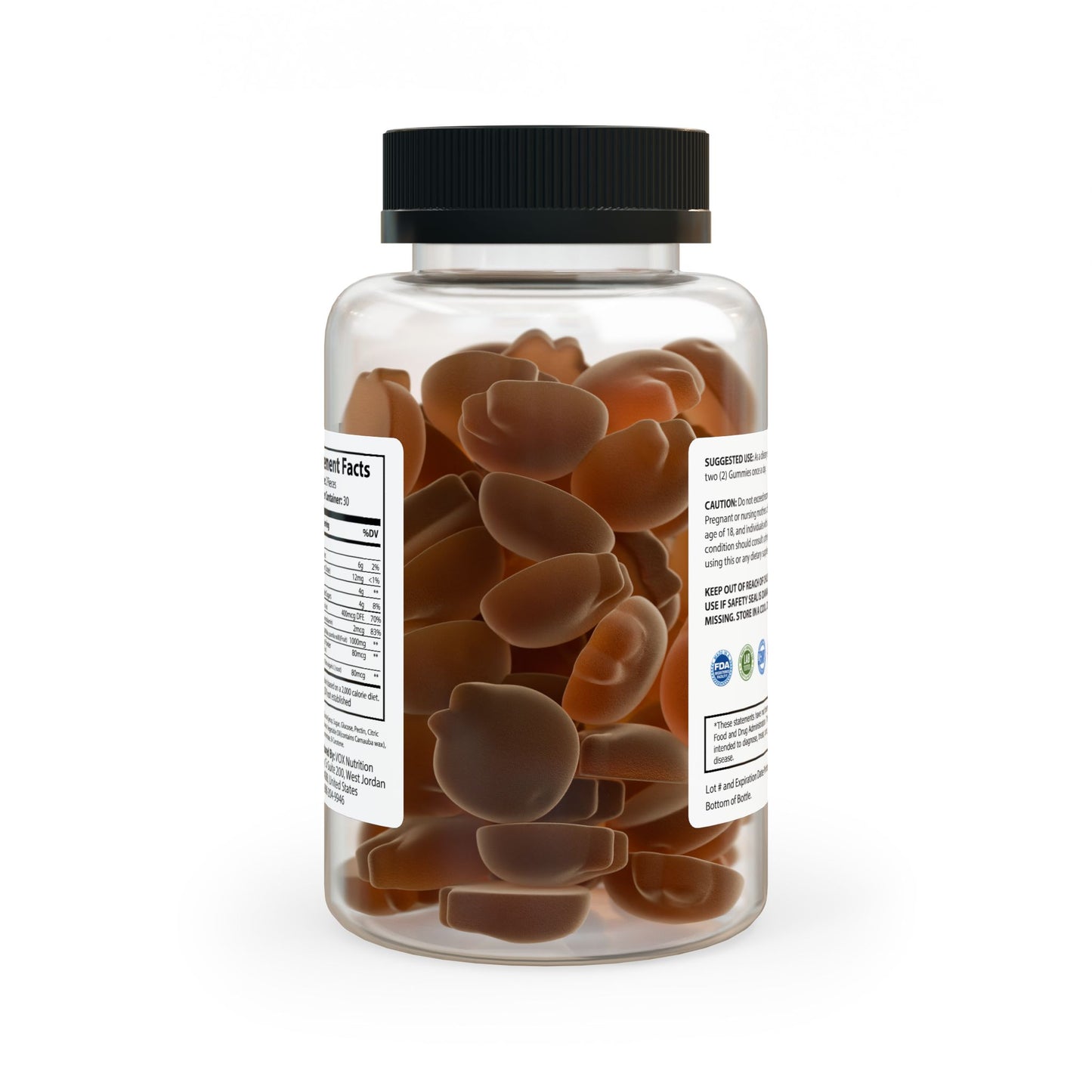 God Links Apple Cider Vinegar Gummies (60 Gummies)