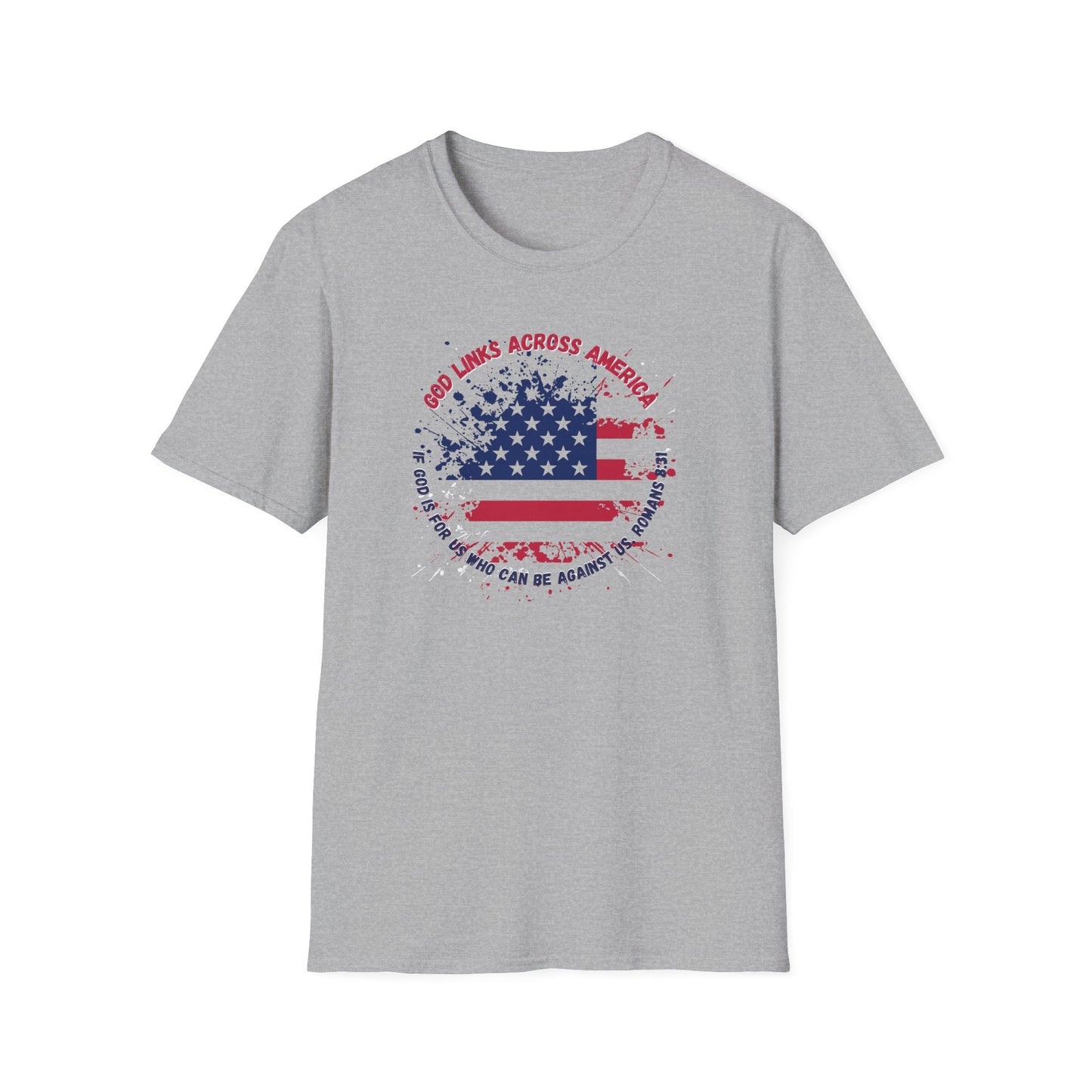 Patriotic Unisex T-Shirt - 'United We Stand' Graphic Tee