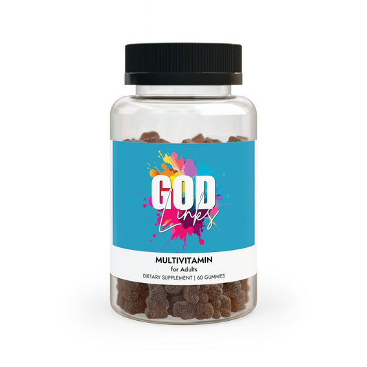 God Links Multivitamin Gummies for Adults (60 Gummies)