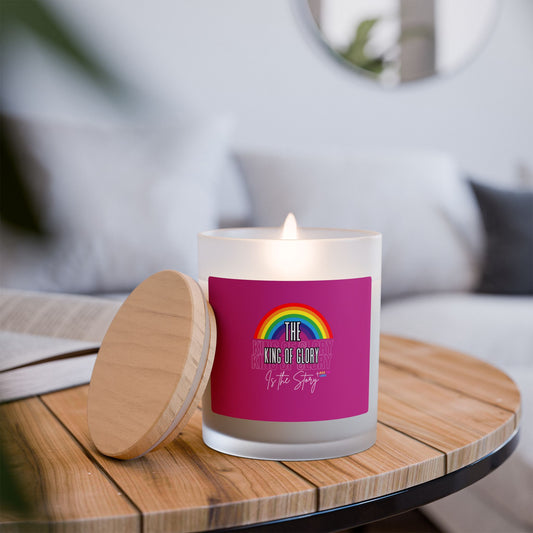 God Links Rainbow Aromatherapy Candle - "The King of Glory" - 11oz
