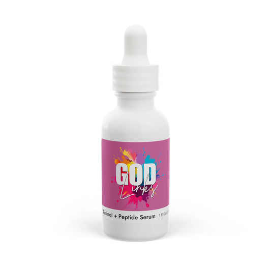 God Links Retinol and Peptide Face Serum, 1oz